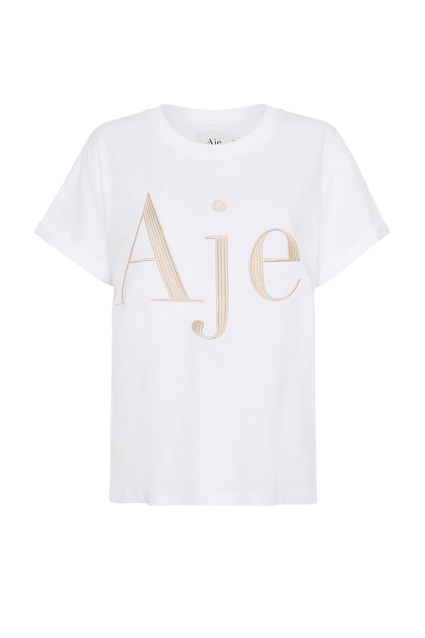 Alice Embroidered Logo Tee