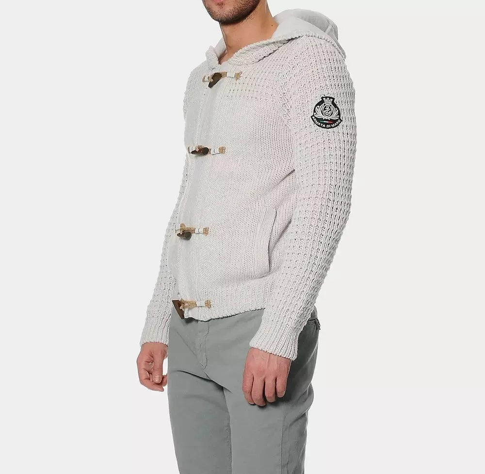 Armata Di Mare Beige Wool Men Sweater