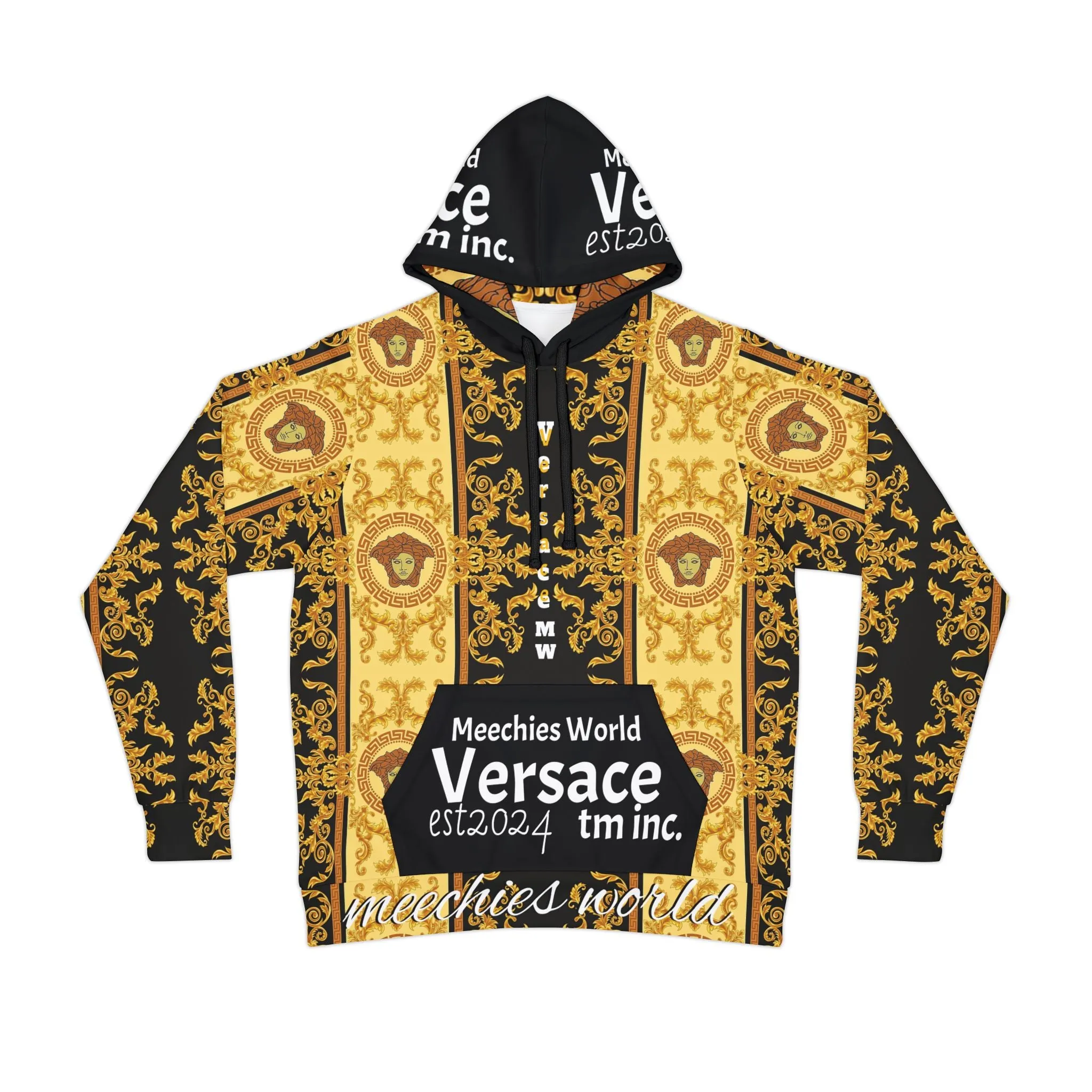 Athletic Hoodie - Meechiesworld Versace Hoody, High Class, Best on the Market