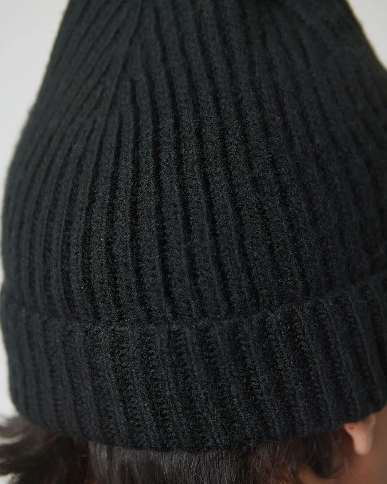 Black Sweater Beanie