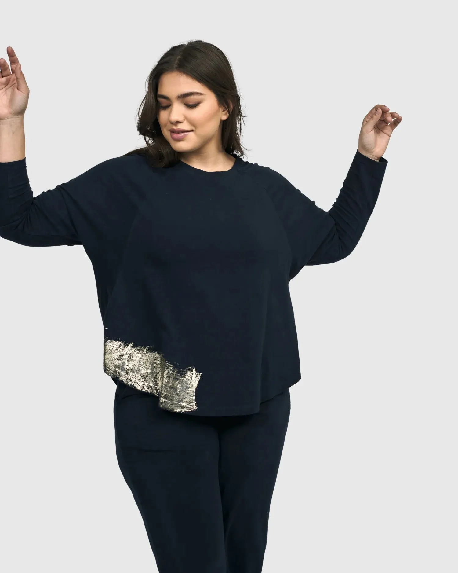 Calumet Relaxed Top, Navy