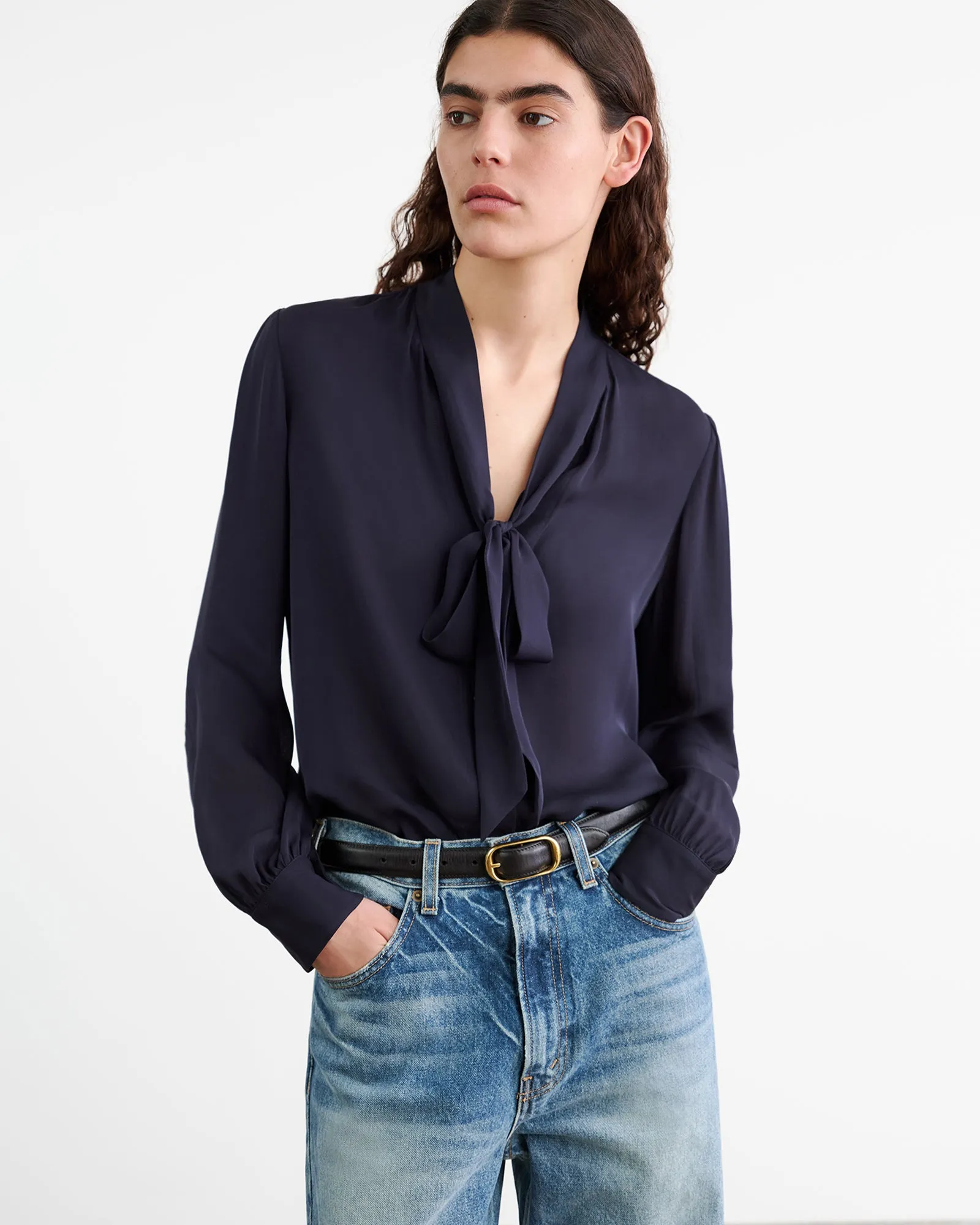 CARINA SILK BLOUSE