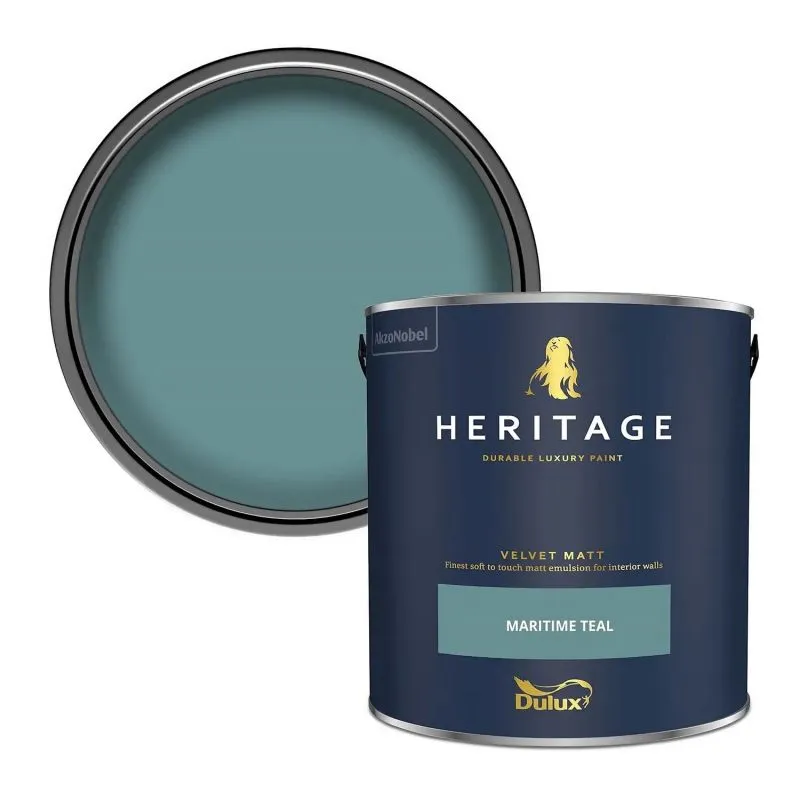 Dulux Heritage Matt Emulsion - Maritime Teal