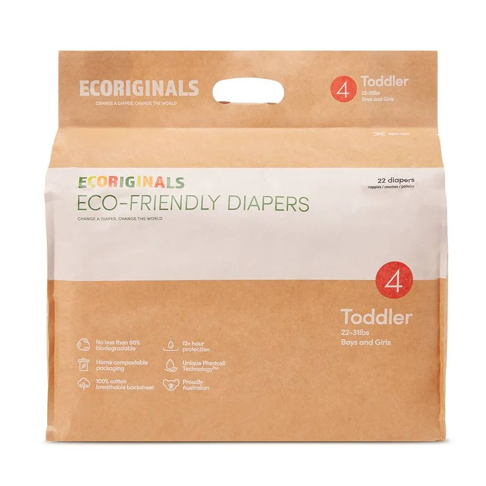 Ecoriginals Eco Nappy - Size 4 Toddler