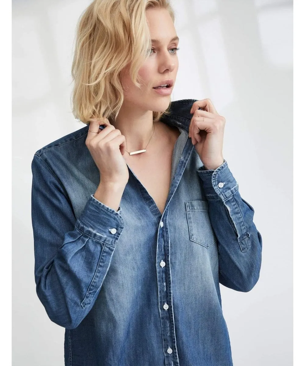 Eileen Relaxed Shirt Famous Denim