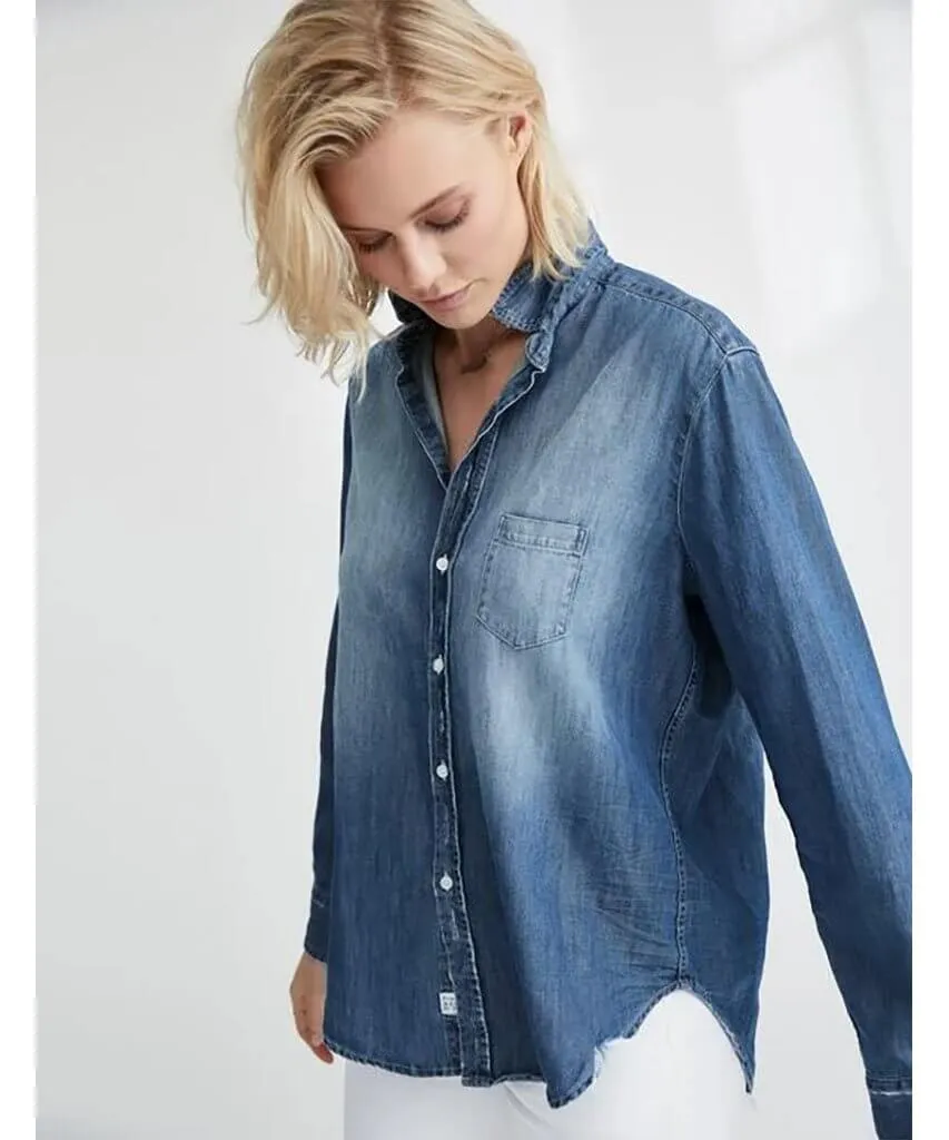 Eileen Relaxed Shirt Famous Denim