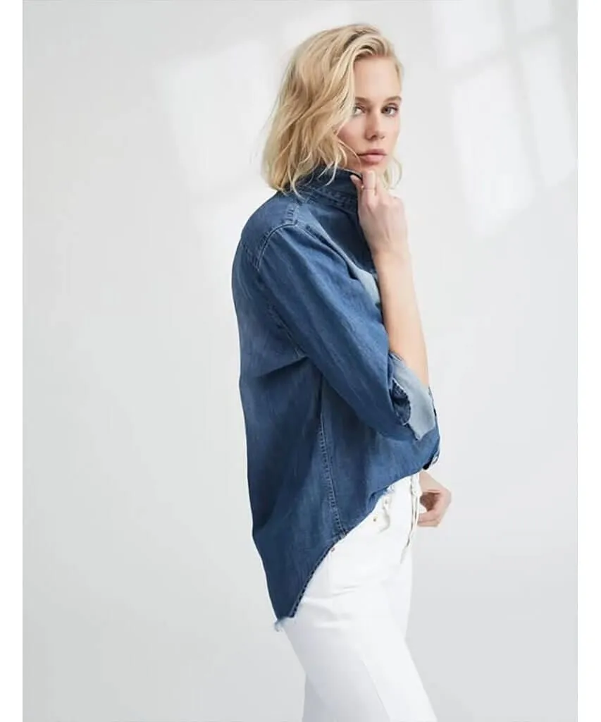 Eileen Relaxed Shirt Famous Denim