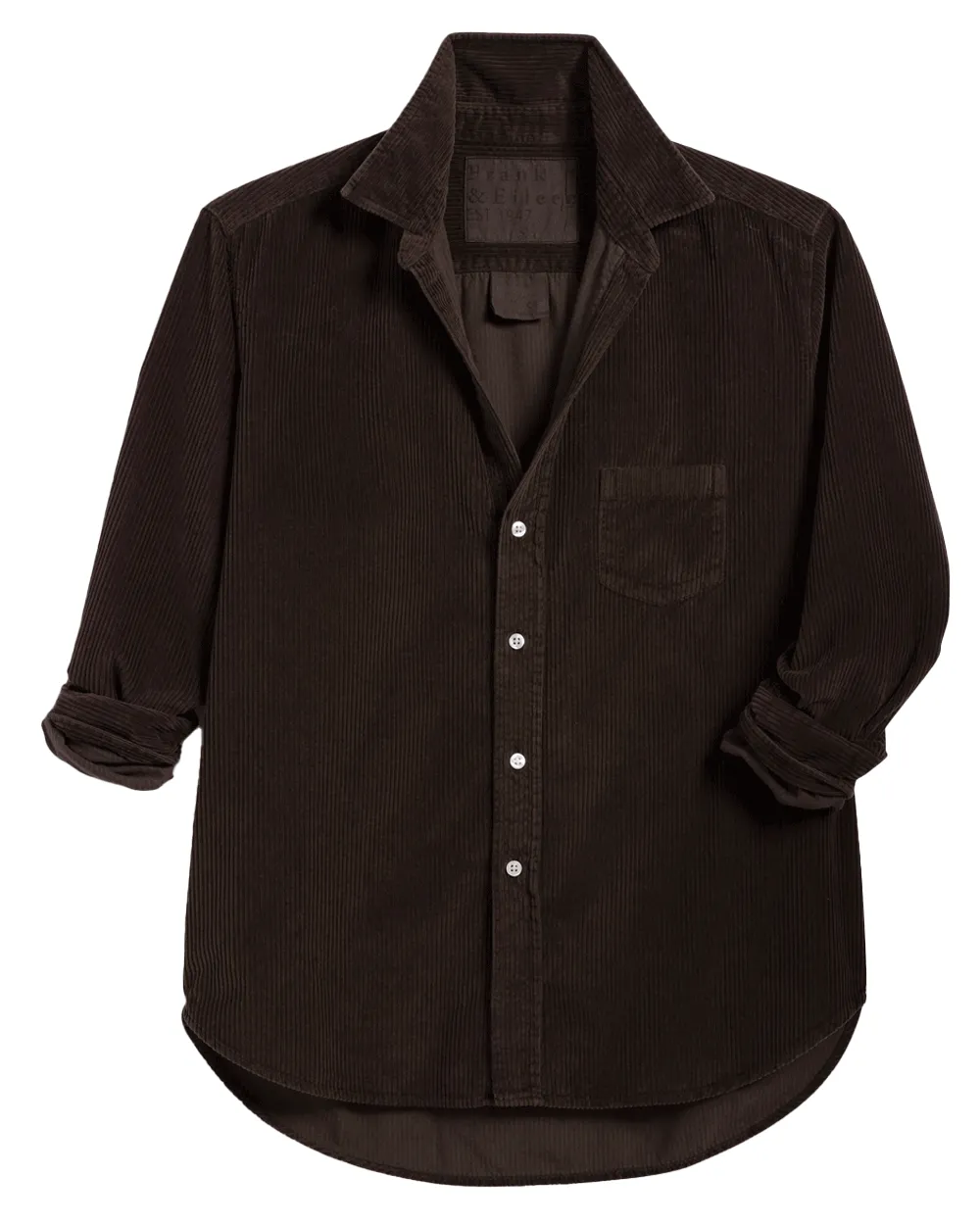 Espresso Relaxed Button Up Shirt