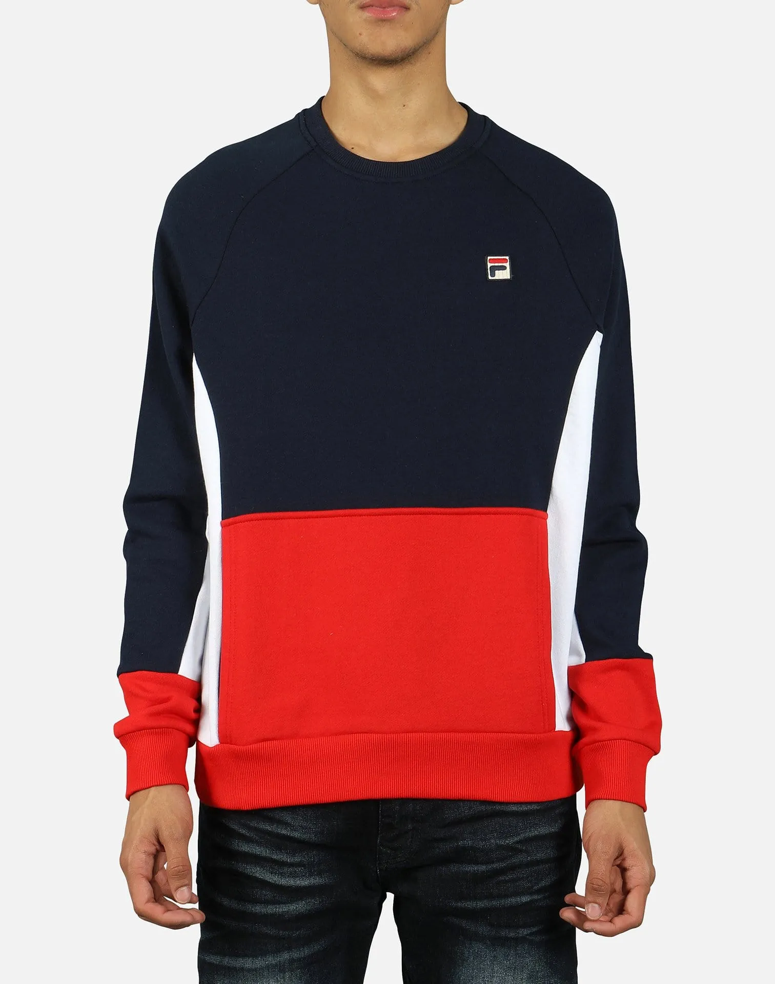 Fila FOSTER COLORBLOCK CREW SWEATSHIRT