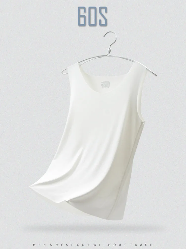 Four-Way Stretchy Soft Modal Men's Tanks