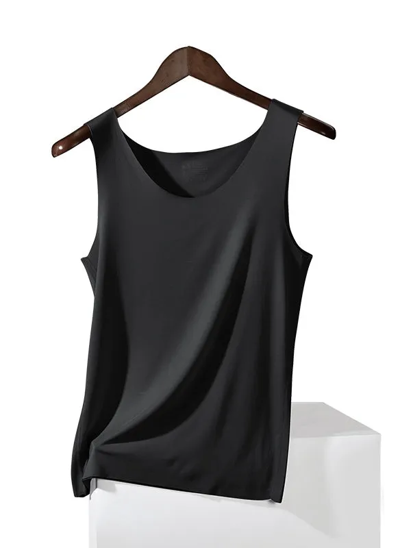 Four-Way Stretchy Soft Modal Men's Tanks