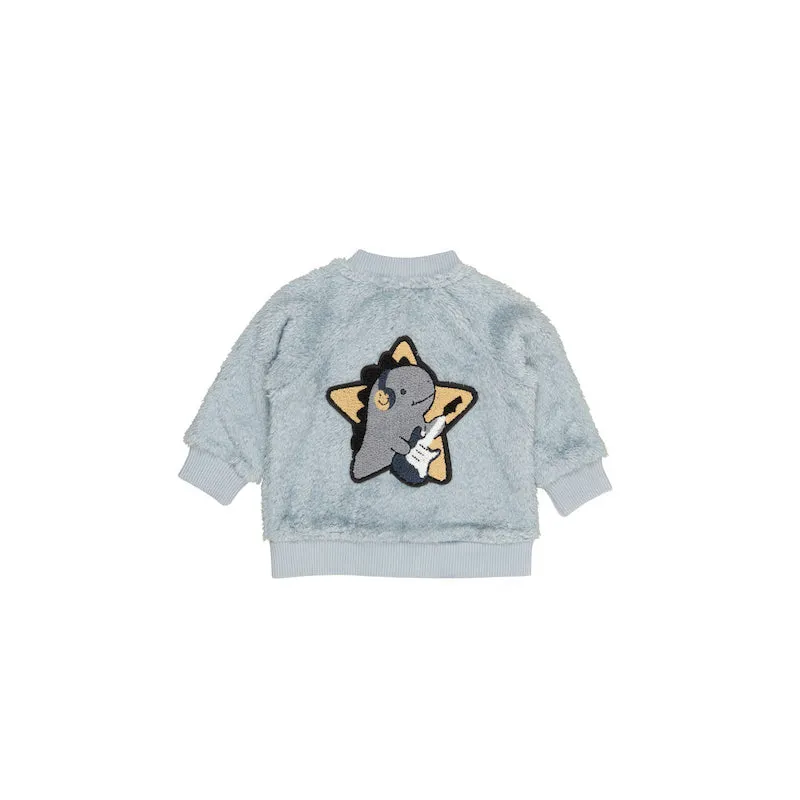 Huxbaby Dino Star Fur Jacket