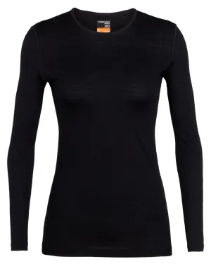 Icebreaker Womens Merino 200 Oasis Crewe Thermal Top