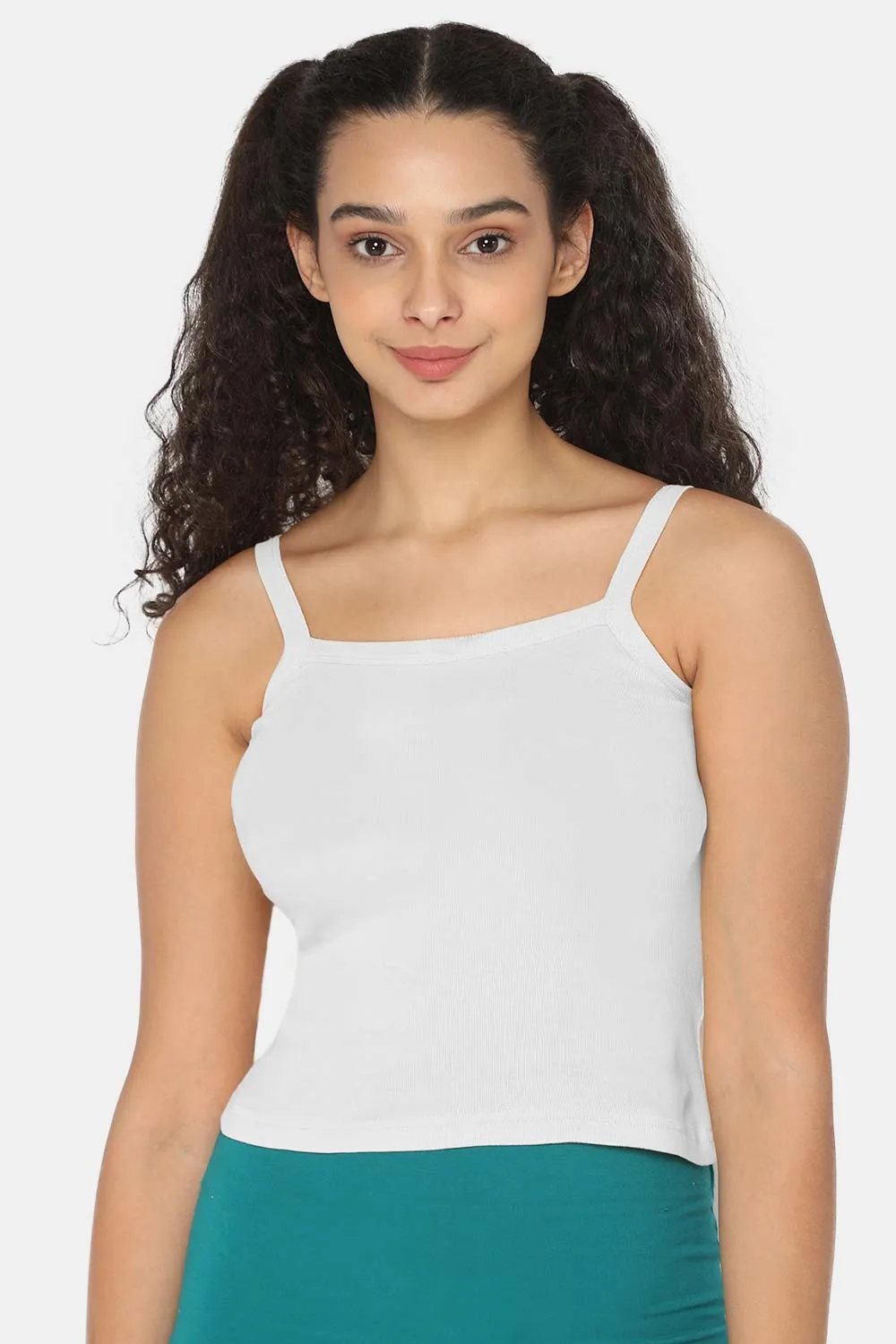 Intimacy Full Coverage 100% Cotton Slip Camisole – IN01 | Non-Padded & Seamless Comfort for Everyday Wear