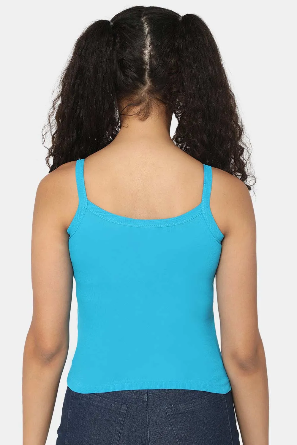 Intimacy Full Coverage 100% Cotton Slip Camisole – IN01 | Non-Padded & Seamless Comfort for Everyday Wear