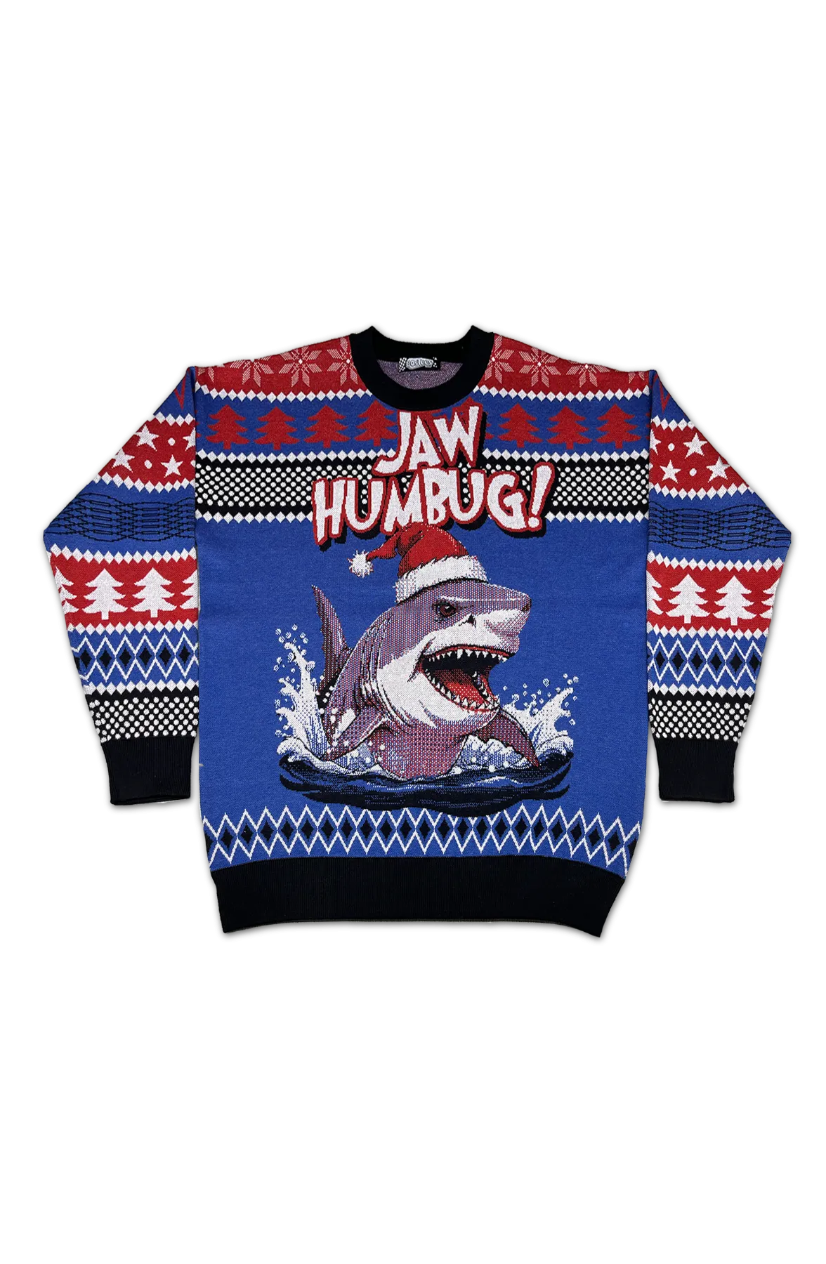 Jaw Humbug Knitted Christmas Sweater