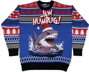 Jaw Humbug Knitted Christmas Sweater