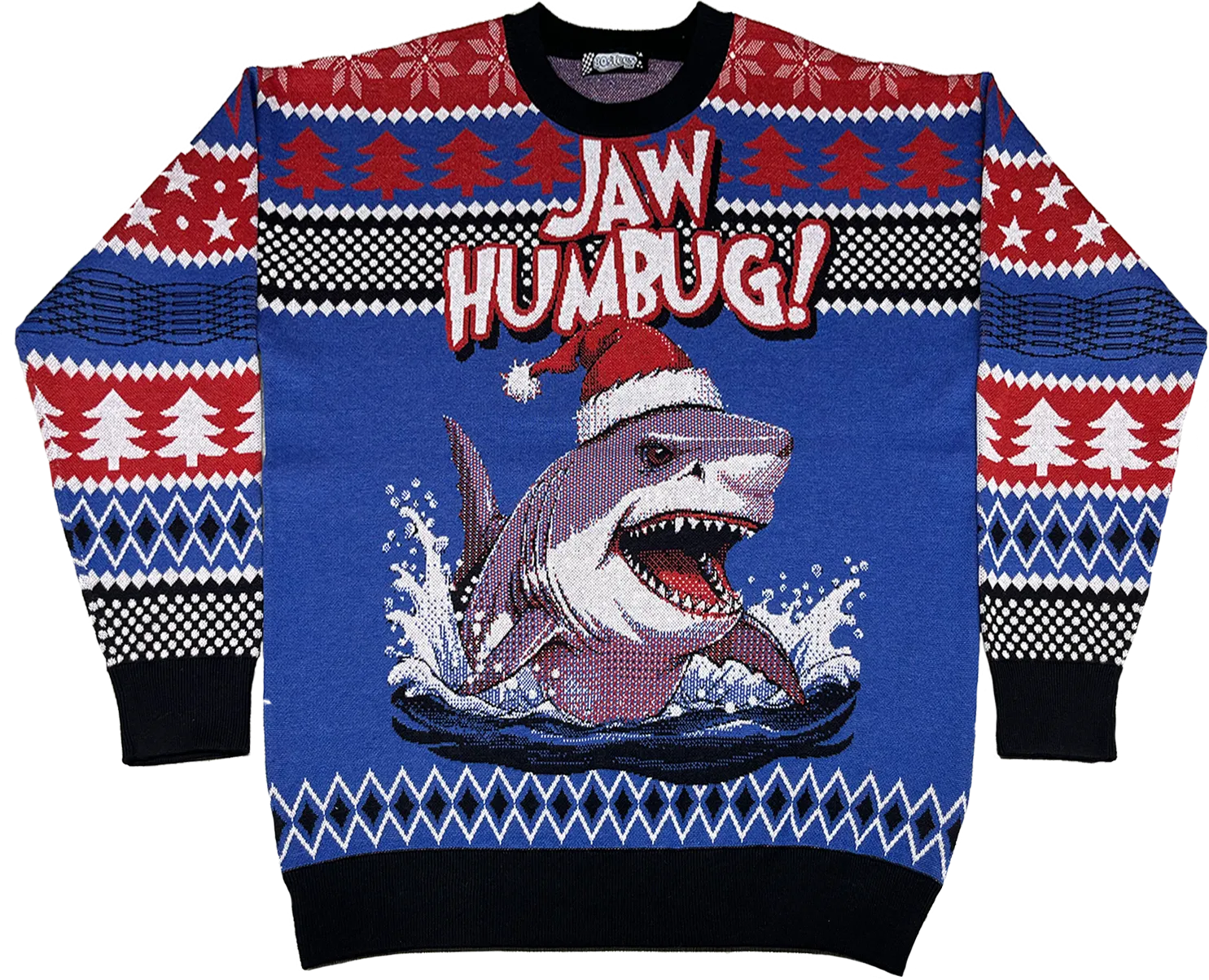 Jaw Humbug Knitted Christmas Sweater