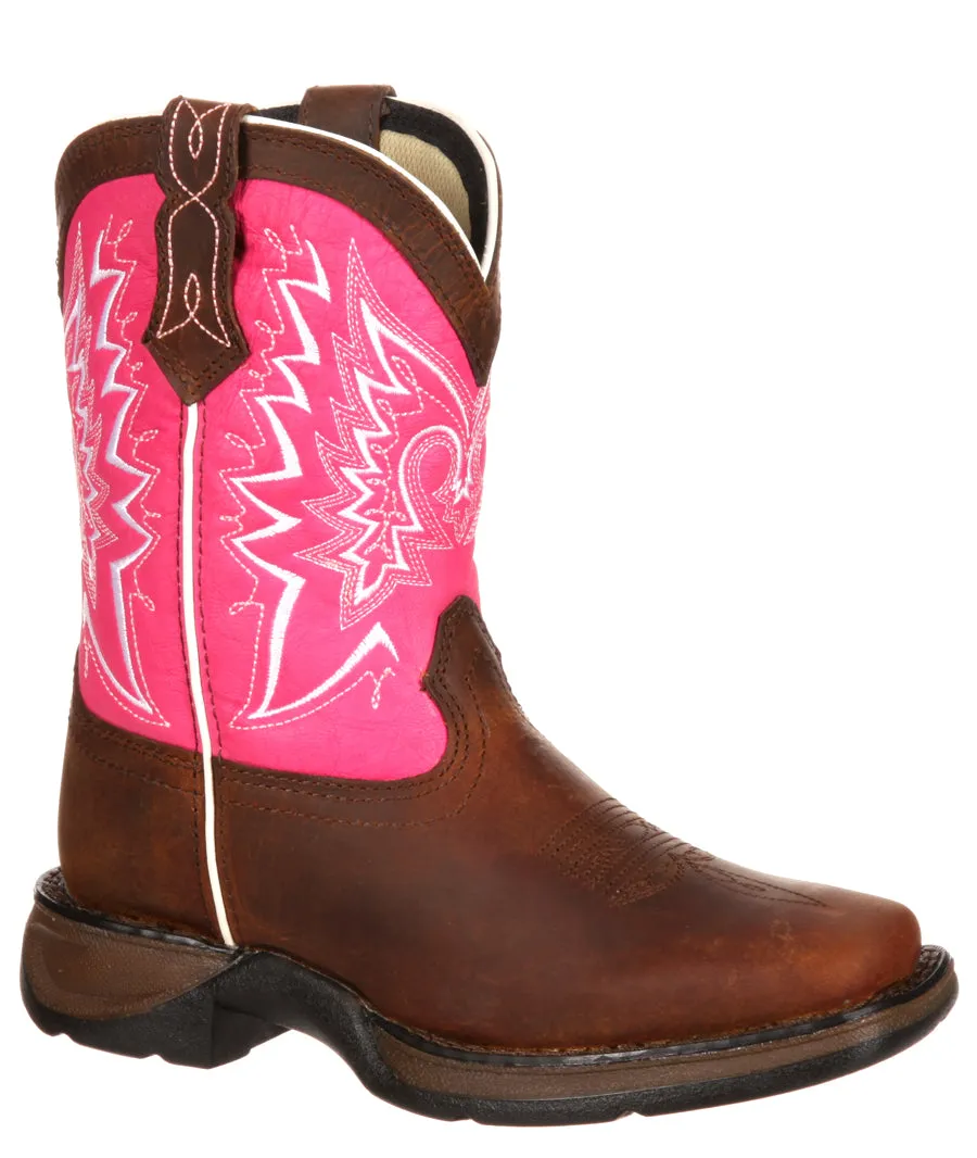 Kids Let Love Fly Boots - Pink