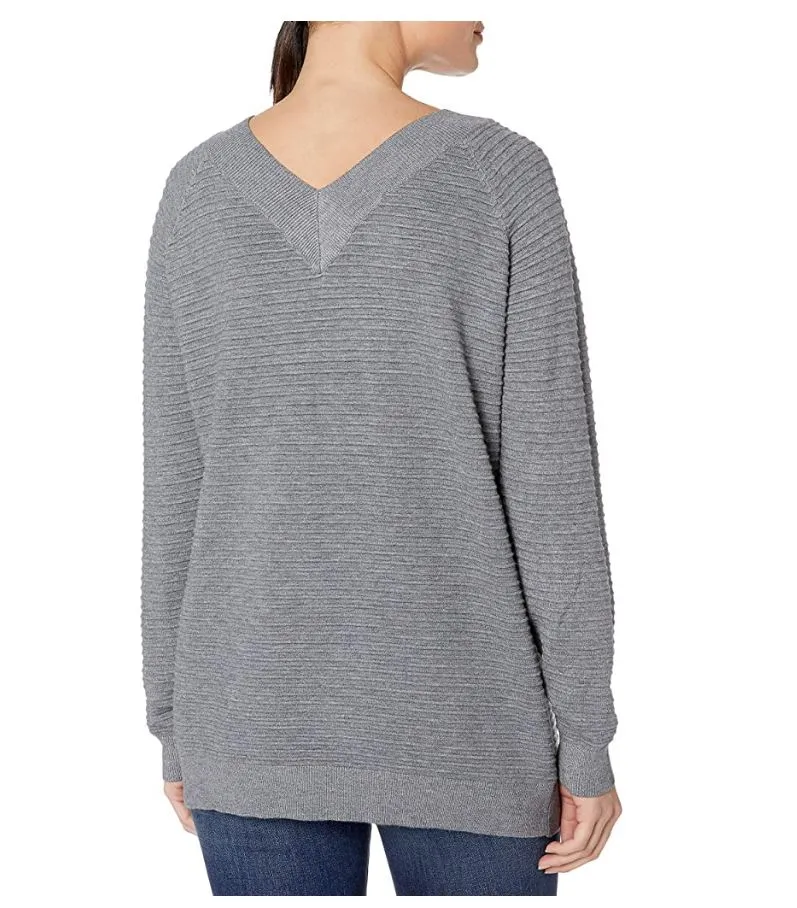 M Made in Italy - Front & Back V-Neck Sweater