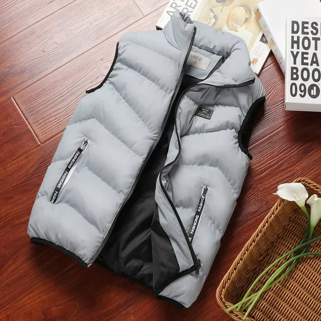 Mens Sleeveless Jacket / Vest Thermal