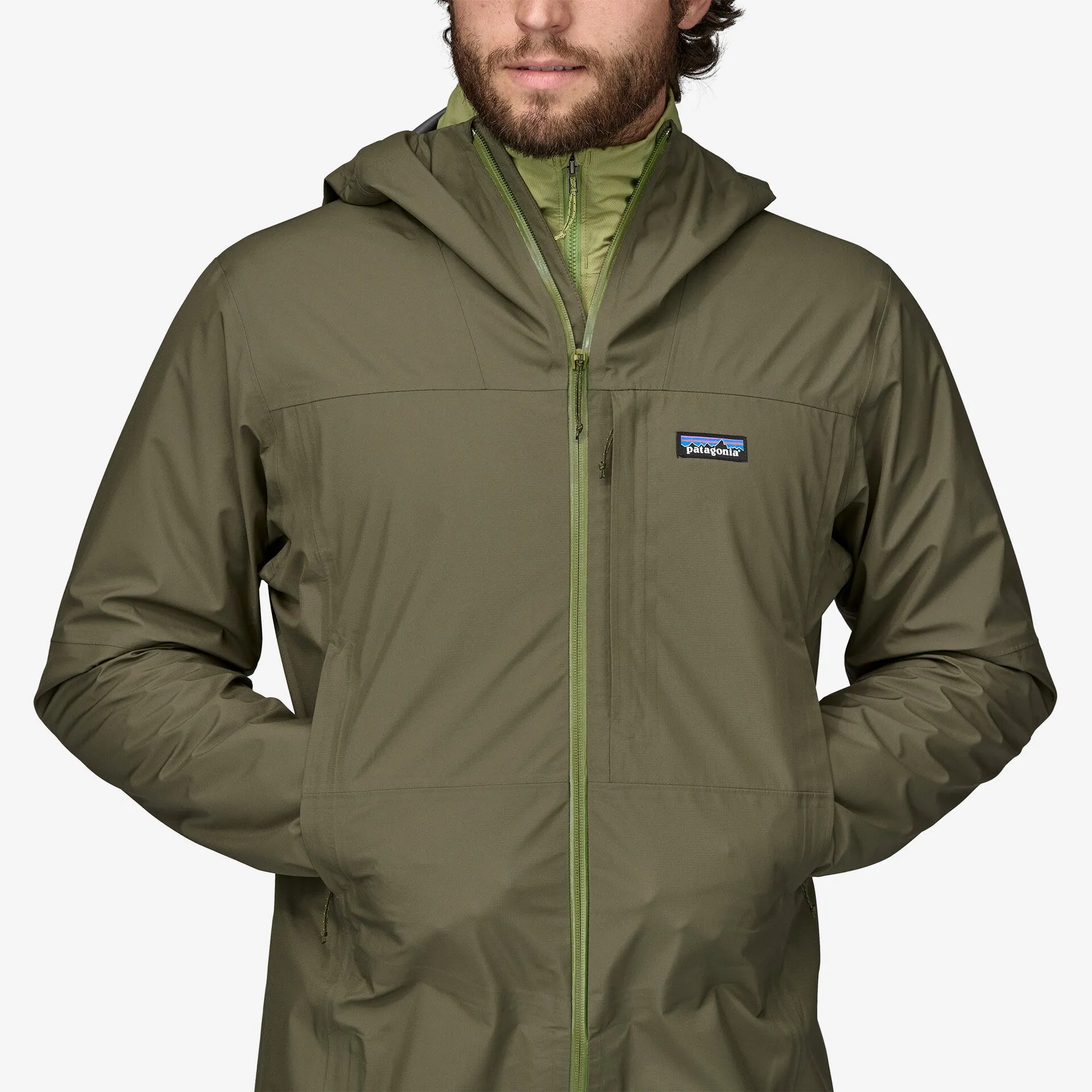 Patagonia Men's Boulder Fork Rain Jacket - Forge Grey