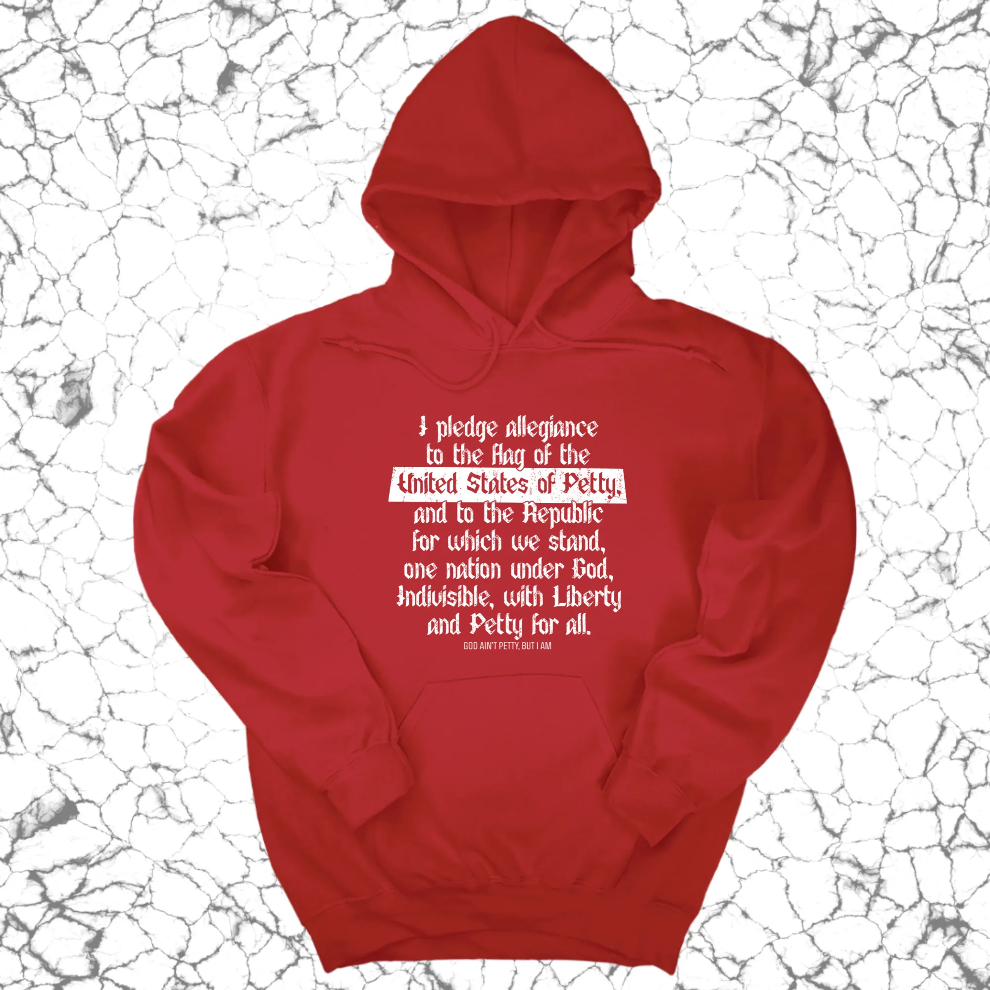 Petty Pledge Unisex Hoodie