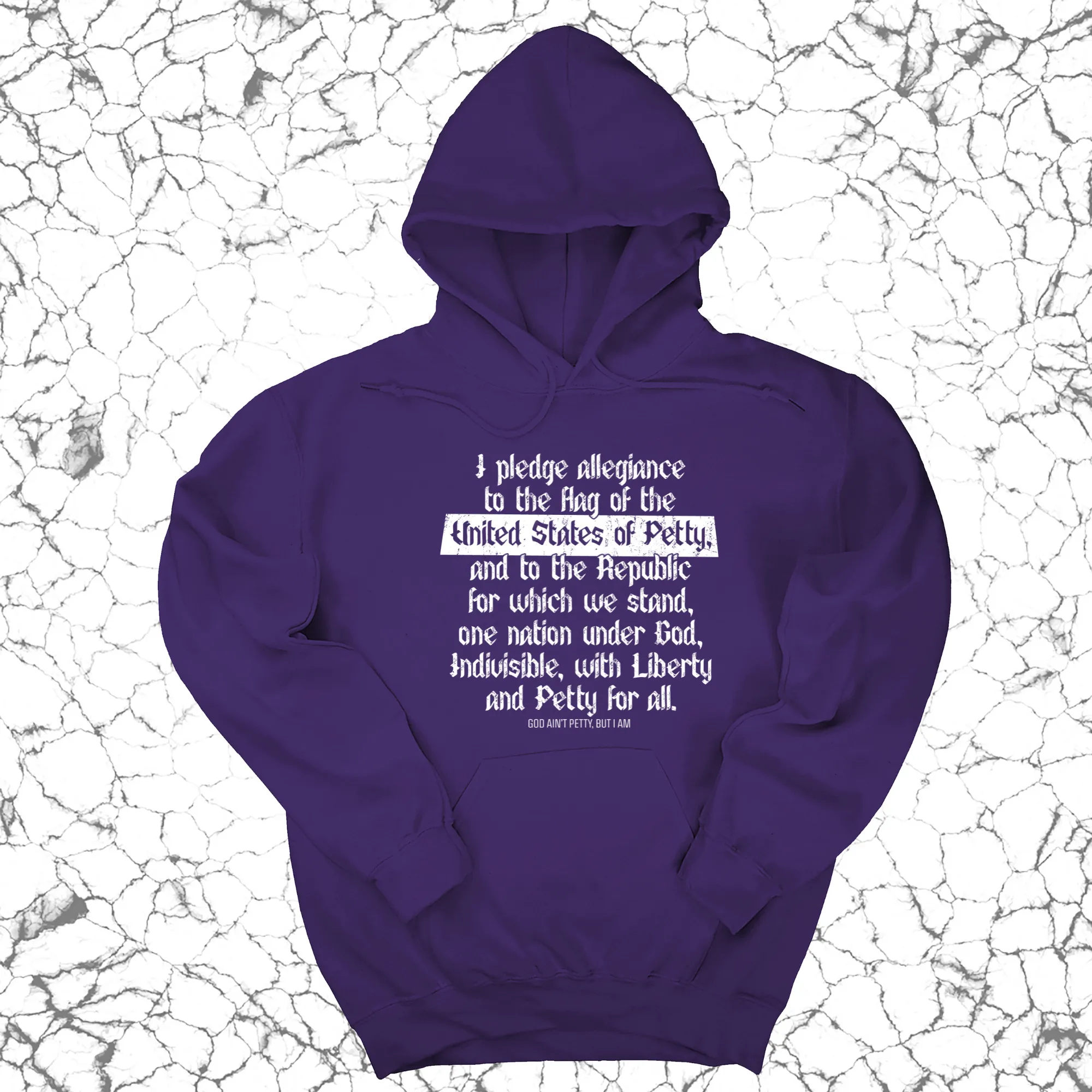 Petty Pledge Unisex Hoodie