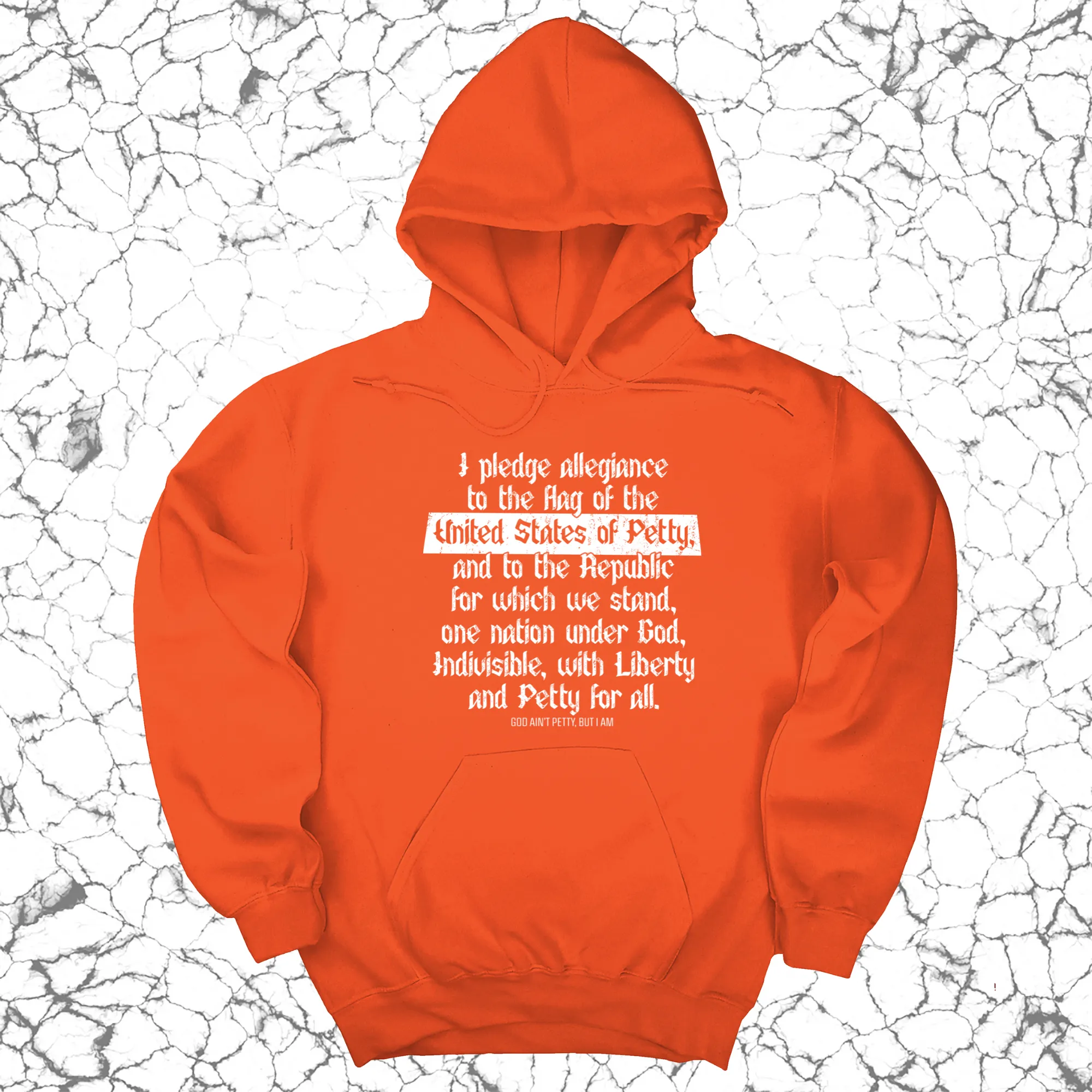 Petty Pledge Unisex Hoodie