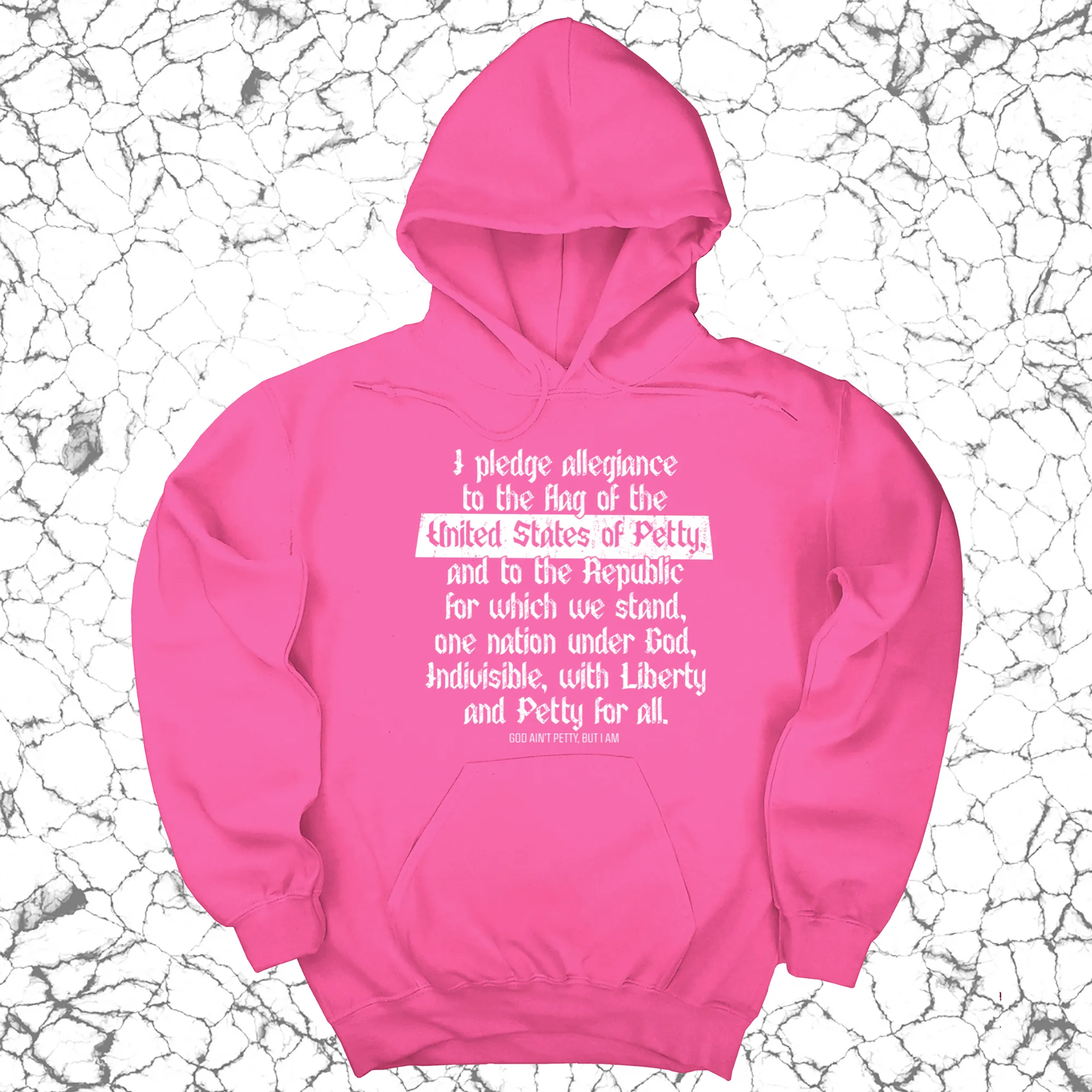 Petty Pledge Unisex Hoodie