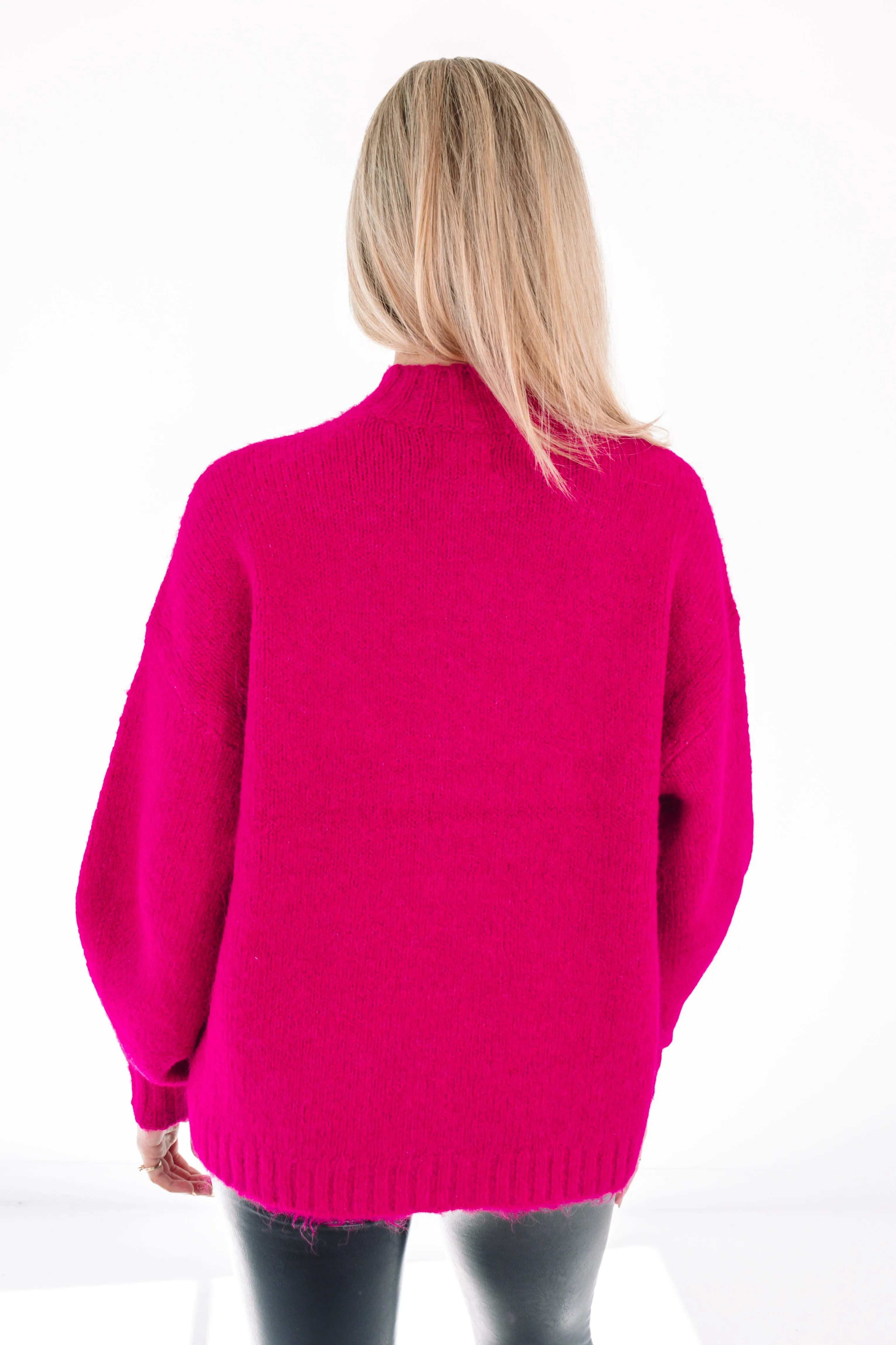 Pistola Carlen Sweater - Fuchsia