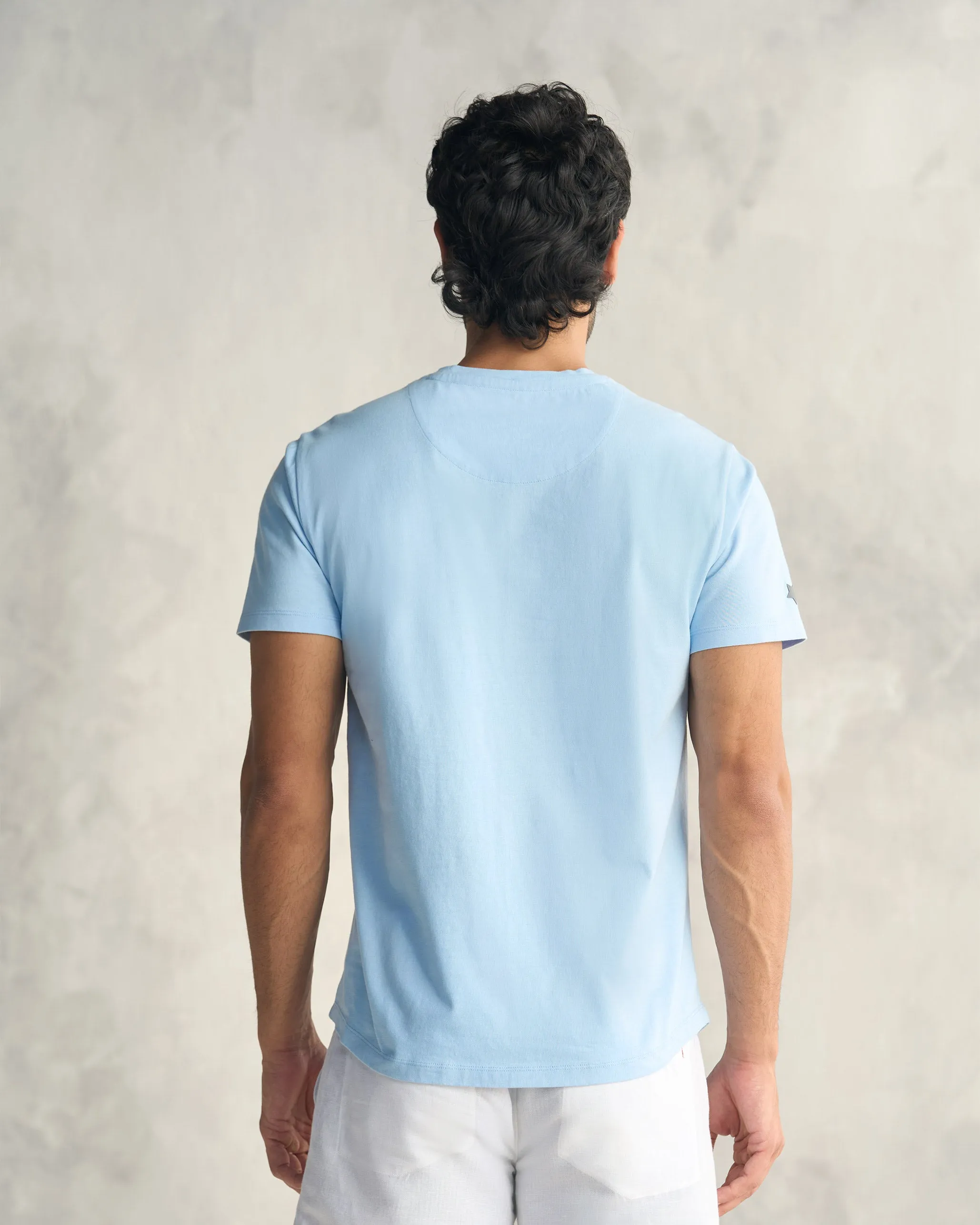 Pocket T-shirt - Blue