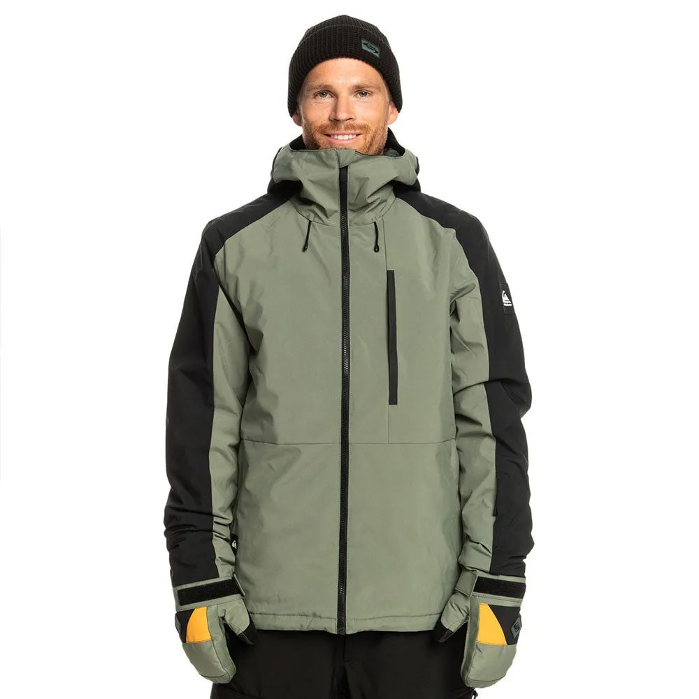 Quiksilver Mission Block Snowboard/Ski Jacket - Laurel Wreath