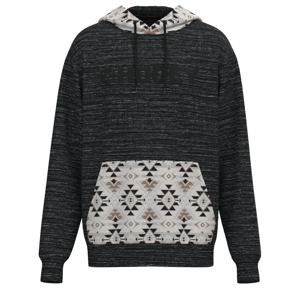 "Lock-Up" Black/ Aztec w/ Black Logo Hoody