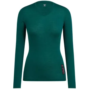 RAPHA Women Merino Base Layer Long Sleeve - Green