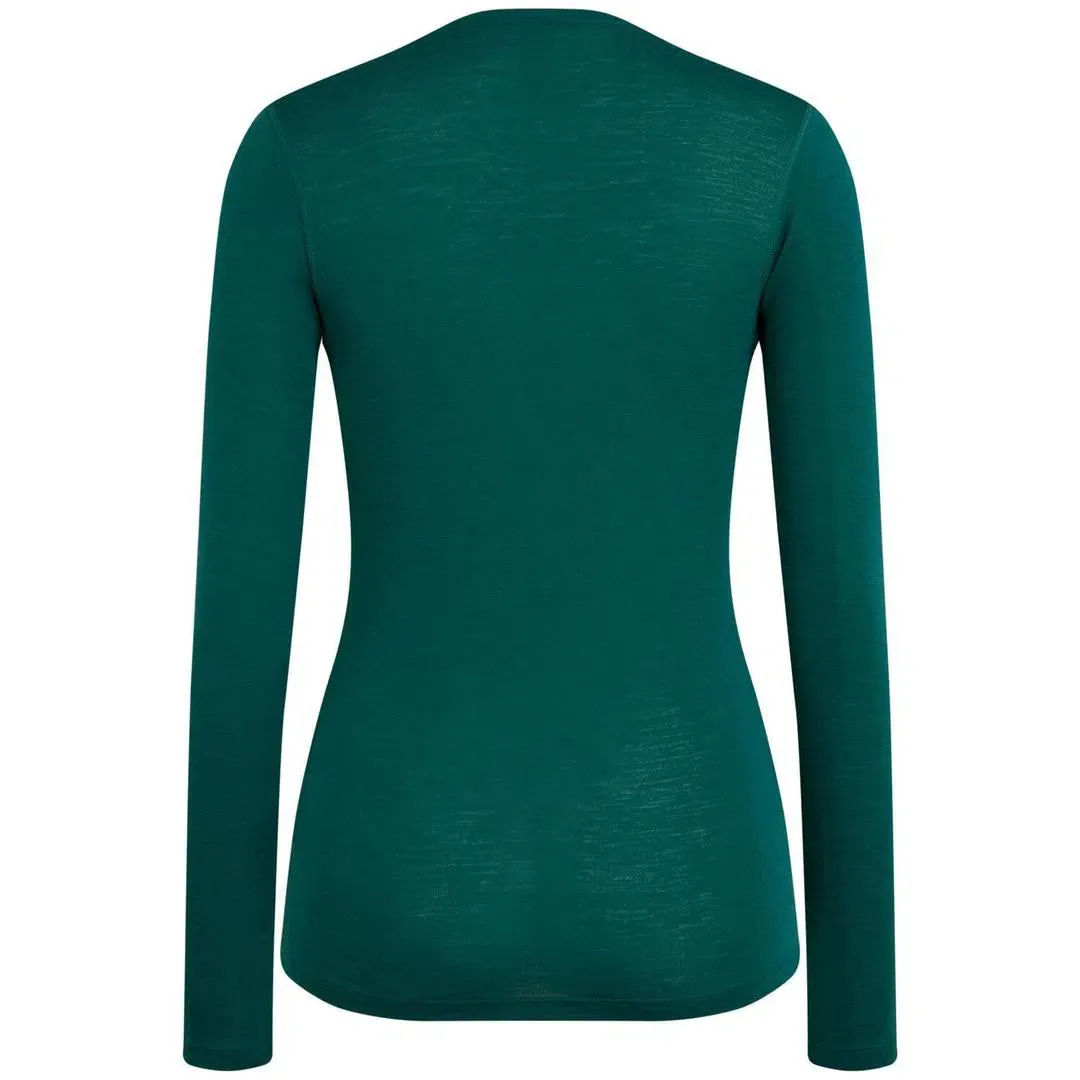 RAPHA Women Merino Base Layer Long Sleeve - Green