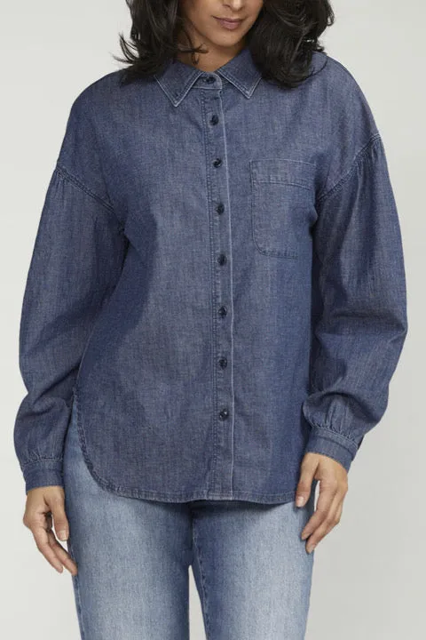 Relaxed Button Down Shirt by Jag