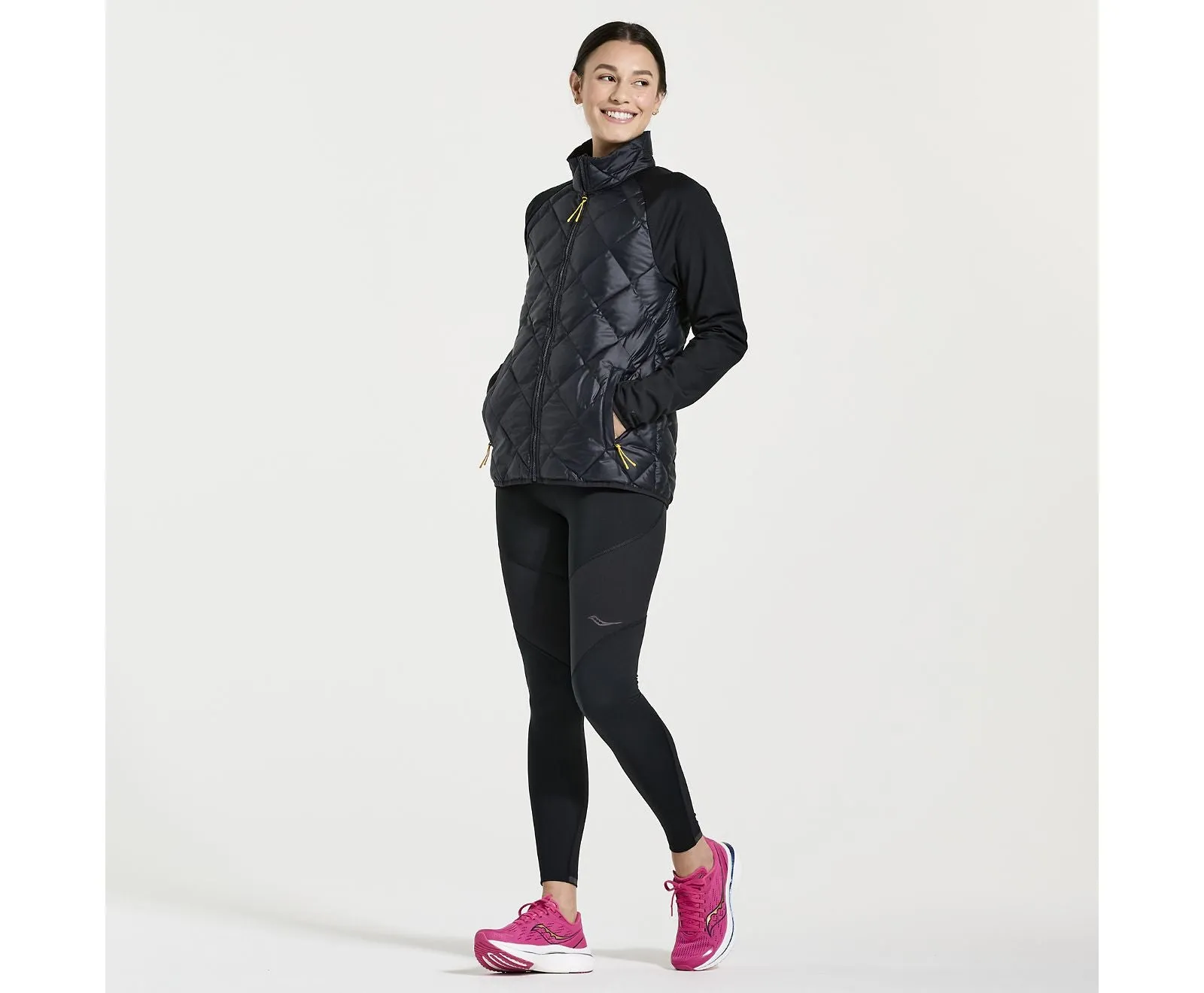 Saucony | Boulder Oysterpuff Jacket | Women's | Black