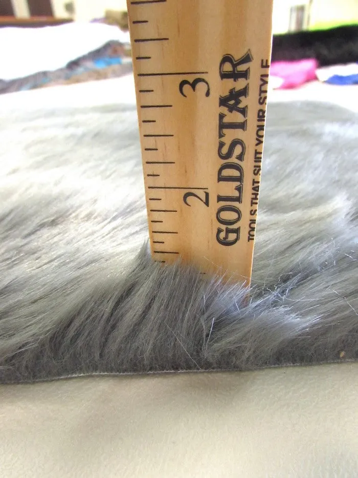 Short Shag Faux Fur Fabric / Cafe / Sold By The Yard