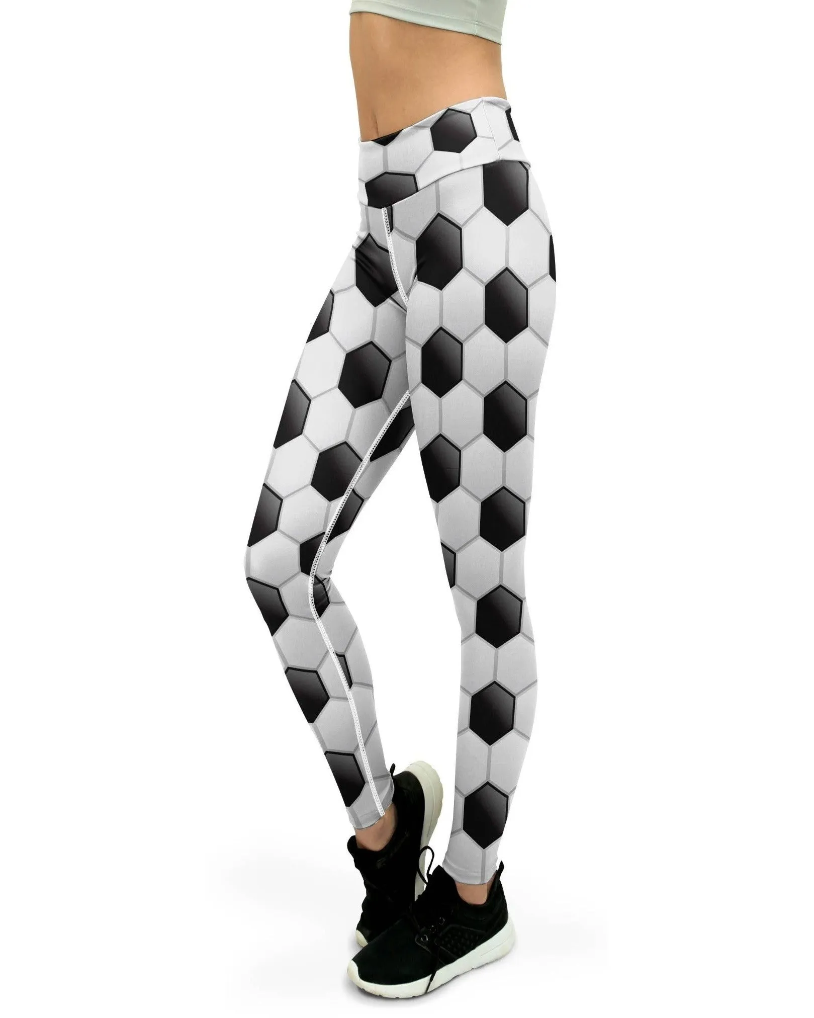 Soccer Yoga Pants