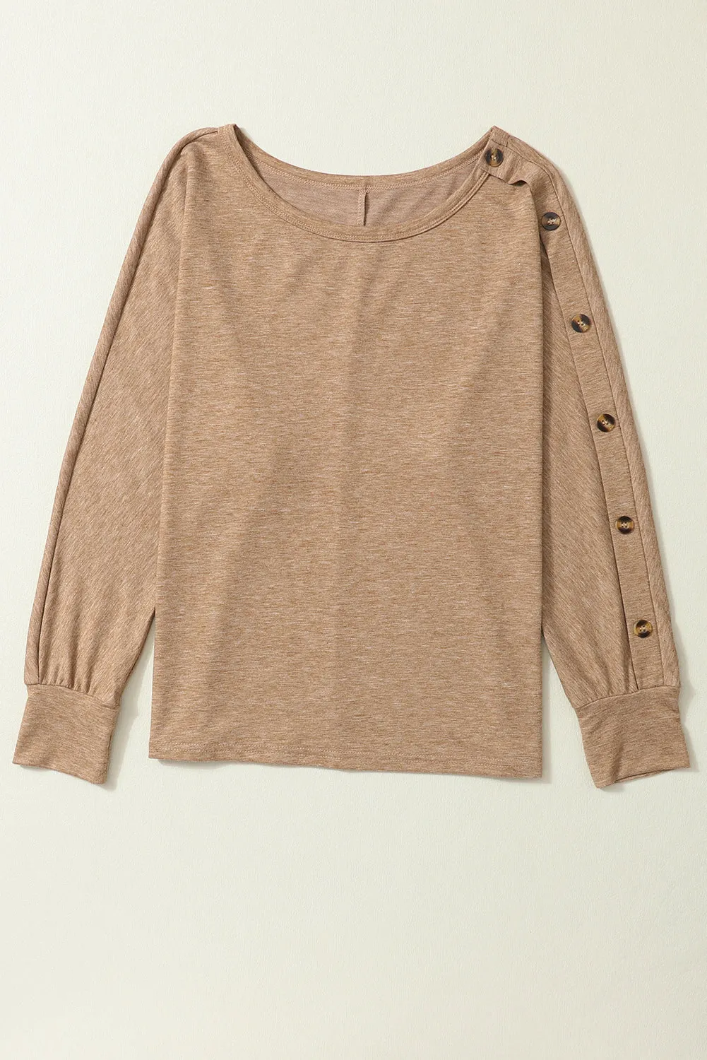 Solid Color Dolman Sleeve Top