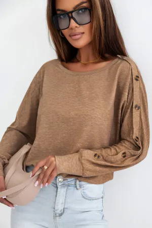 Solid Color Dolman Sleeve Top