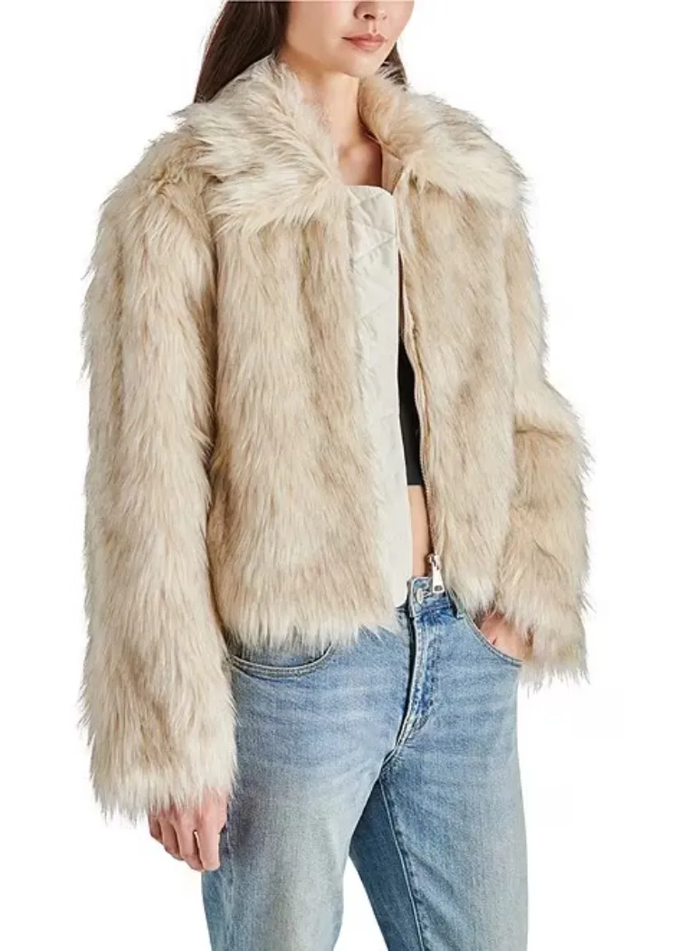 Steve Madden Juniper Coat - Cream