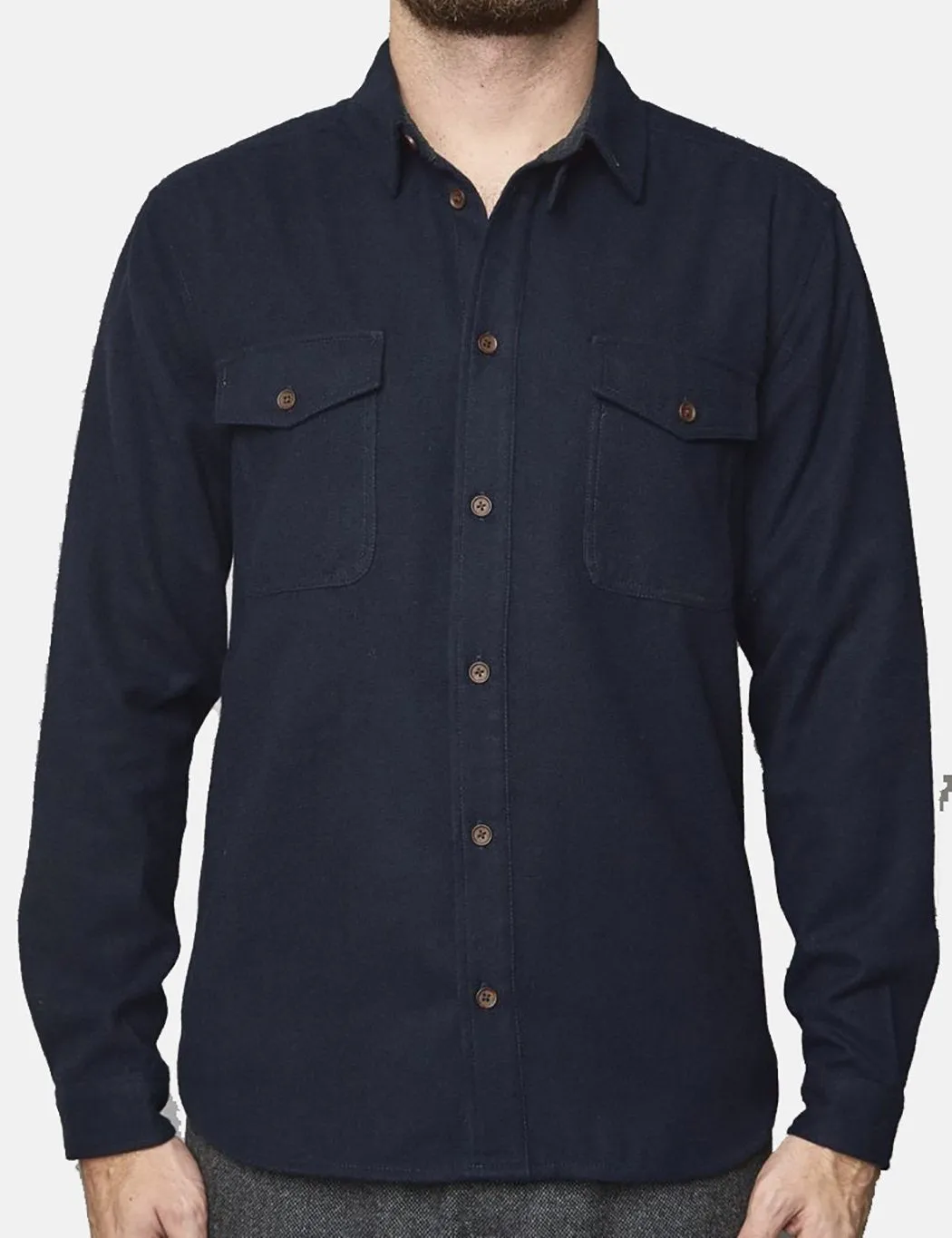 Suit Denmark Joe Overshirt - Navy Blue