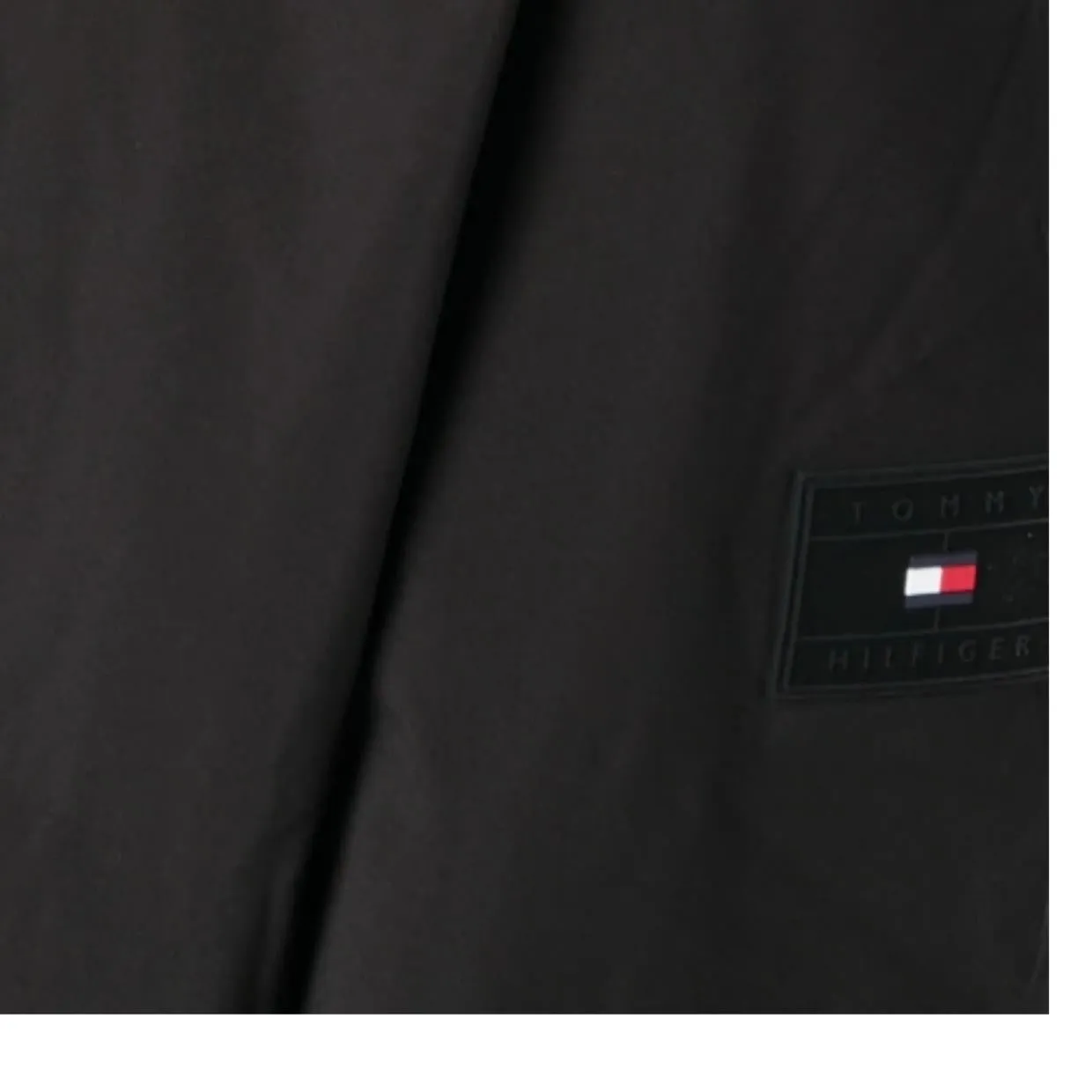 Tommy Hilfiger TH Protect Black Hooded Jacket