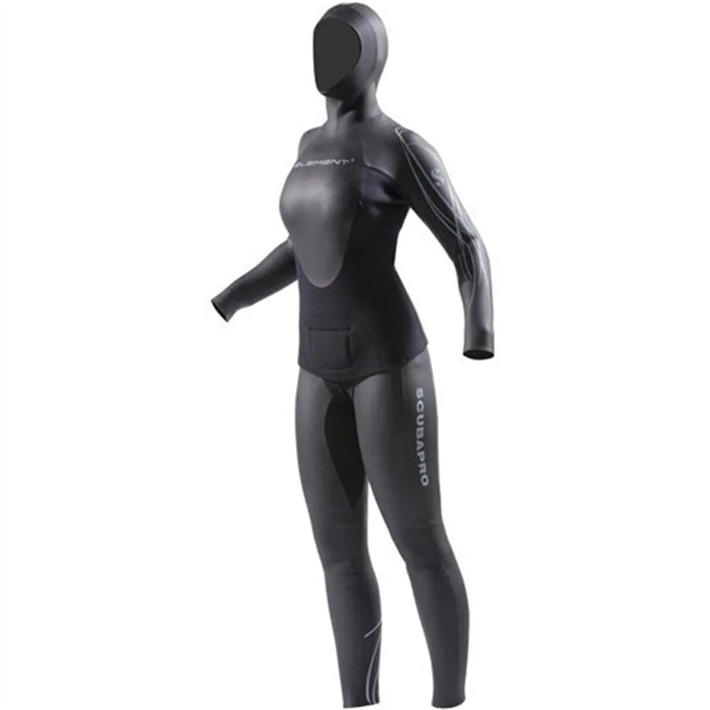 Used ScubaPro Womens Element 2PC Apnea 3mm Wetsuit