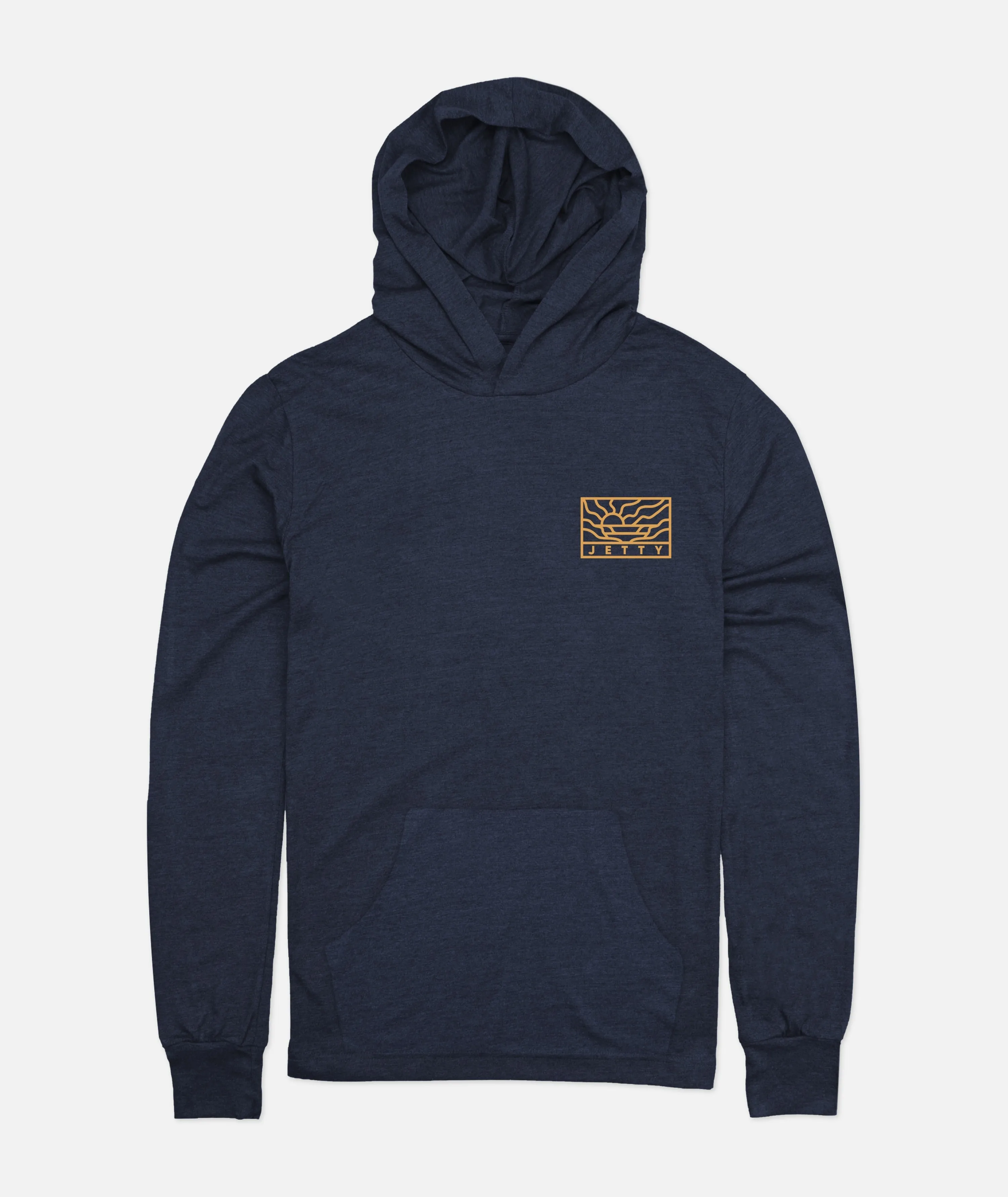 Valley Tee Hoodie - Navy