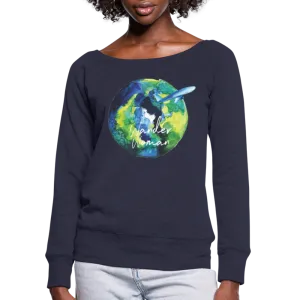 Wander Woman Wideneck Sweatshirt