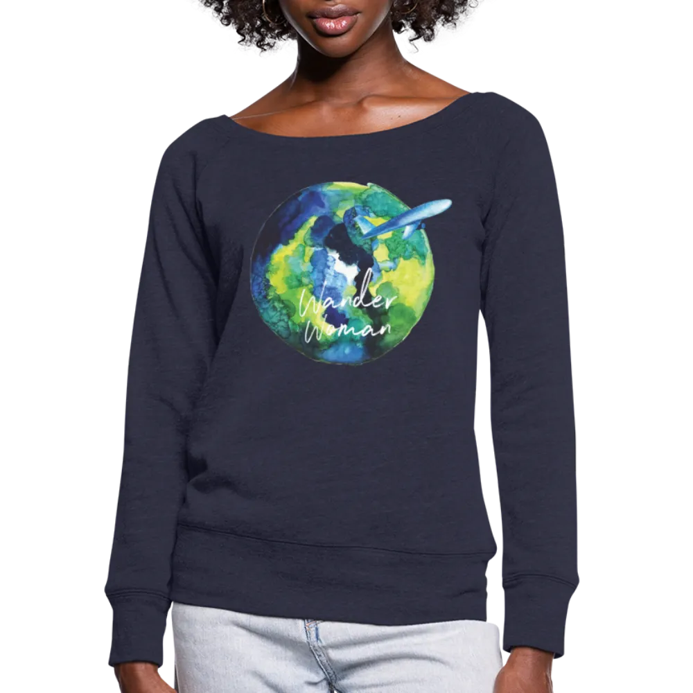 Wander Woman Wideneck Sweatshirt