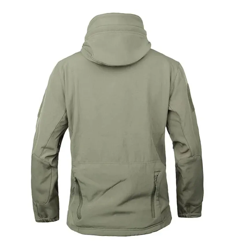 Waterproof Jacket Men's /Women's jacket Outdoor Soft Shell Fleece Windproof Waterproof Breathable Thermal Hooded